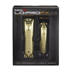 BaBylissPRO Lo-ProFX Collection Set Clipper & Trimmer  Gold Limited Edition Duo