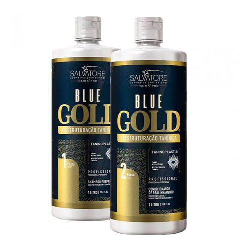 Salvatore Blue Gold Smoothing Treatment - Formaldehyde Free : 9330-9266