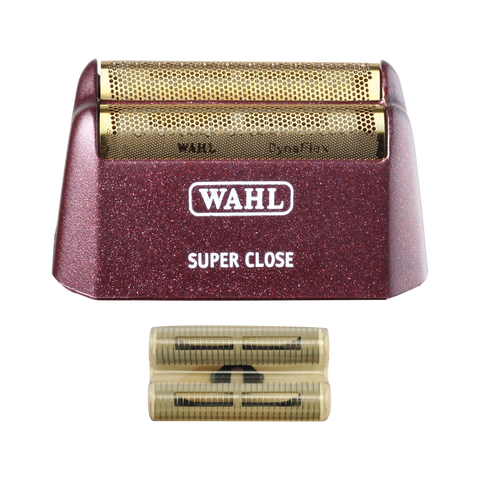 Wahl Professional 5 Star Super Close Shaver/Shaper Replacement Foil & Cutter Bar Assembly - Gold (7031-100)