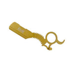 Kashi RG-210 Barber Straight Edge Shaving Razor Single Finger Ring Gold Color : RG-210