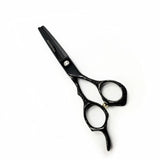 Kashi CB-542T Professional  Thinning Shears Japanese Cobalt Steel  6.5 " 32 Teeth, Black color