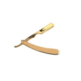 Kashi RG-201E Professional Barber Straight Edge Shaving Razor Gold Color