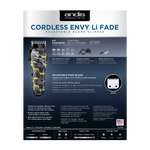 Andis Cordless Envy Li Fade - Andis Nation (73095)