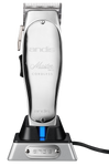 Andis Master Cordless Clipper Silver color 12470