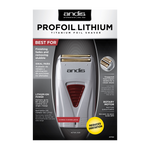 Andis ProFoil Lithium Titanium Foil Shaver - Grey (17150)