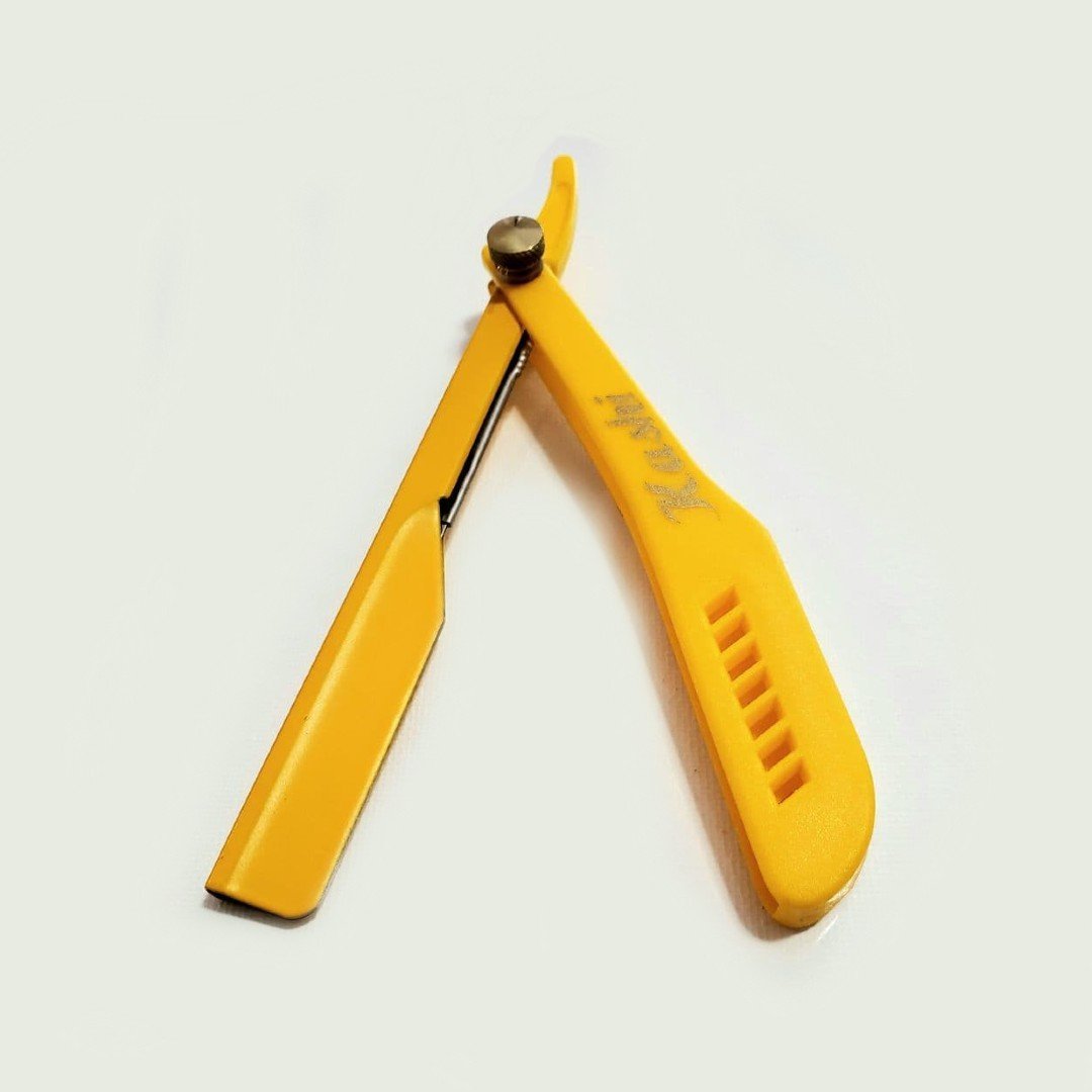 Kashi RY-114 Straight Razors Blade Yellow Color RY-114 – BSS9