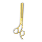 Kashi G-1146LT Professional Thinning shears, 6.5 inch Gold Color 46 Teeth