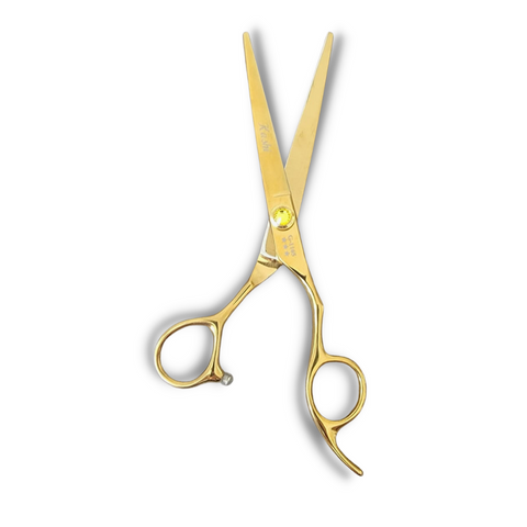 Kashi G-1165 Professional Cutting Hair Shears Gold Color - Japanese Steel 6.5  inch TKG-1165 – BSS9