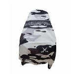 Professional Barber Cape Men's Grooming Barber Pro, One Size, Camo Black and Gray  Print